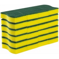 Heavy Duty Scrub Sponges By Scrubit Kitchen Dish,Sink And Bathroom Cleaning Scrubber Sponge